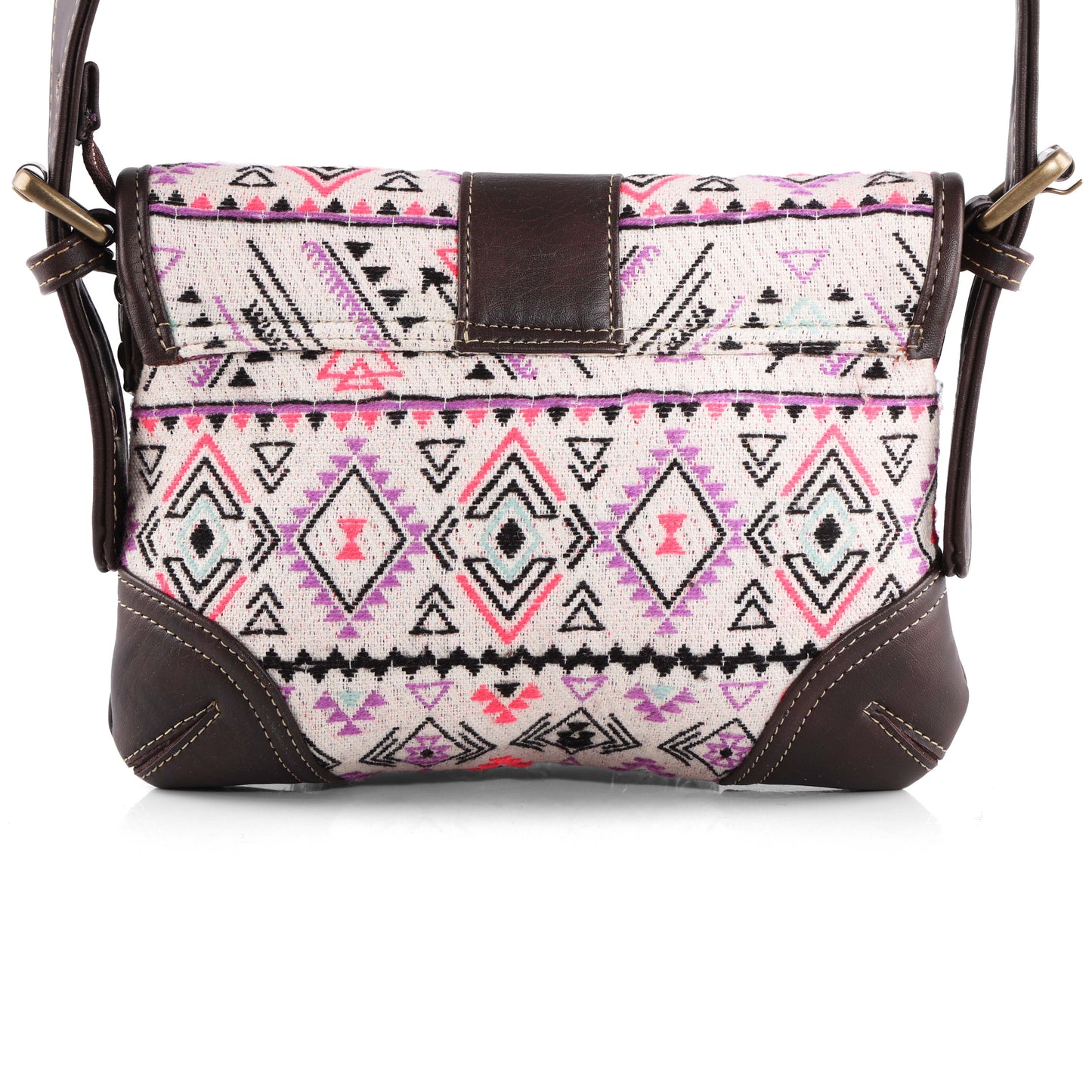 Esly's Vintage-Inspired Antique Aztec Shoulder Bag