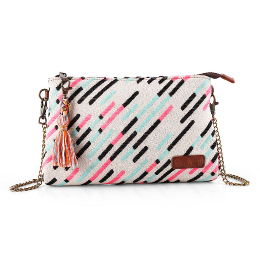 Esly Peak-A-Boo print crossbody bag / sling bag